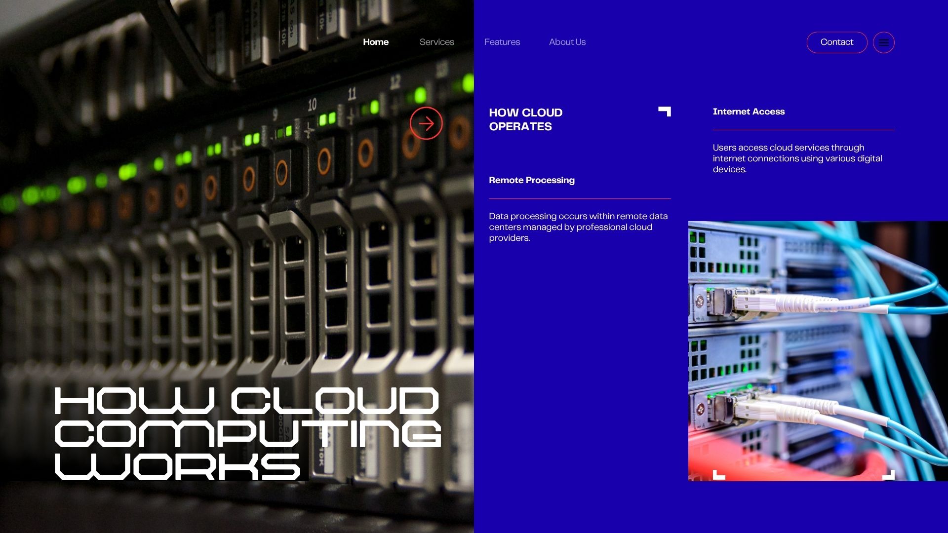 Red and Black Futuristic Cloud Computing Presentation (1)